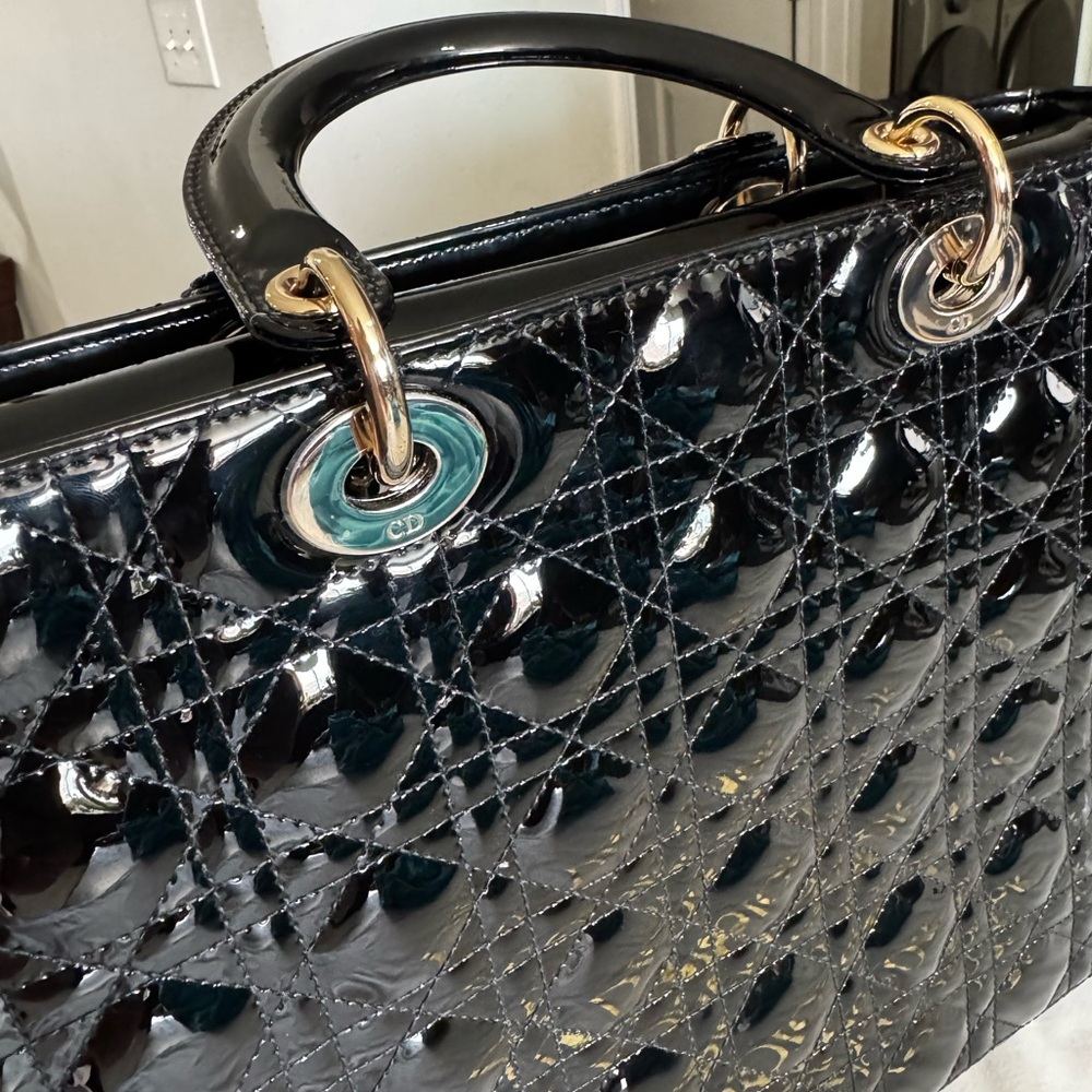 Lady Dior L Calfs kin - Picture 9 of 16